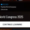 Seeds Scientific Research & Performance Peptide World Congress 2025