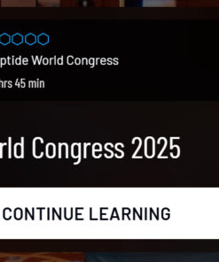Seeds Scientific Research & Performance Peptide World Congress 2025