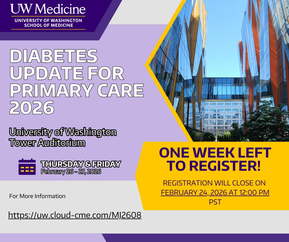 UW Medicine Diabetes Update for Primary Care 2026 UW Medicine Diabetes Update for Primary Care 2026
