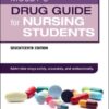 Mosby’s Drug Guide for Nursing Students, 17th edition (EPUB)