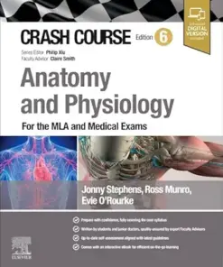Crash Course Anatomy and Physiology: For the MLA and Medical Exams, 6th Edition (PDF)