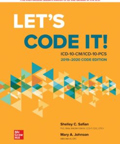 Let’s Code It! ICD-10-CM/PCS 2019-2020 Code Edition, 2nd Edition (PDF)