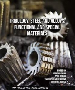 Tribology, Steel and Alloys, Functional and Special Materials (PDF)