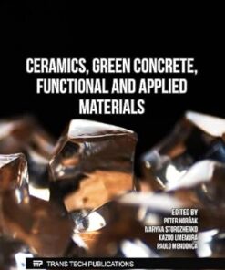 Ceramics, Green Concrete, Functional and Applied Materials (PDF)