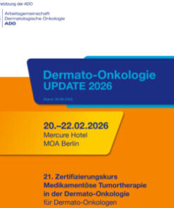 Arbeitsgemeinschaft Dermatologie Onkologie Dermato-Onkologie UPDATE 2026 German