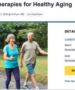 International IV Nutritional Therapy Advanced Topics of IV AND IM Therapies For Healthy Aging and Longevity 2025