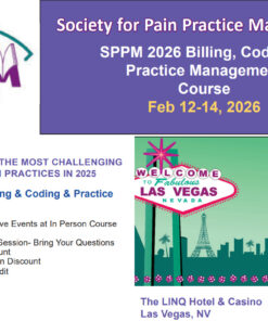 Society For Pain Practice Management Billing, Coding & Practice Management Course 2026