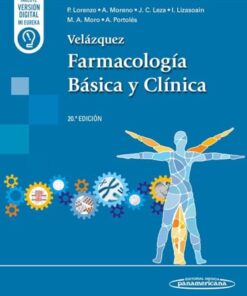 Velázquez. Farmacología Básica y Clínica, 20.ª edición (PDF)