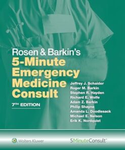 Rosen & Barkin’s 5 Minute Emergency Medicine Consult (The 5-Minute Consult Series), 7th edition (EPUB)