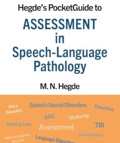 Hegde’s PocketGuide to Assessment in Speech-Language Pathology, Fifth Edition, 5th Edition (PDF)