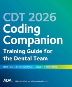 CDT 2026 Coding Companion: Training Guide for the Dental Team (EPUB)