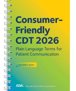 Consumer Friendly CDT 2026: Plain Language Terms for Patient Communication, 2nd Edition (EPUB)