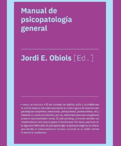 Manual de psicopatología general (Manuales y obras de referencia) (Spanish Edition) (EPUB)