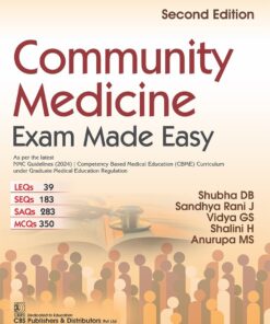 Community Medicine Exam Made Easy, 2nd Edition (PDF)