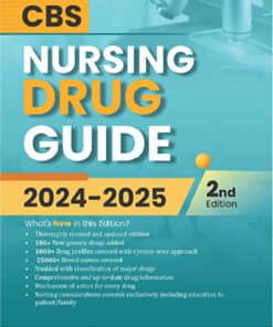 CBS Nursing Drug Guide 2024-2025, 2nd Edition (PDF)