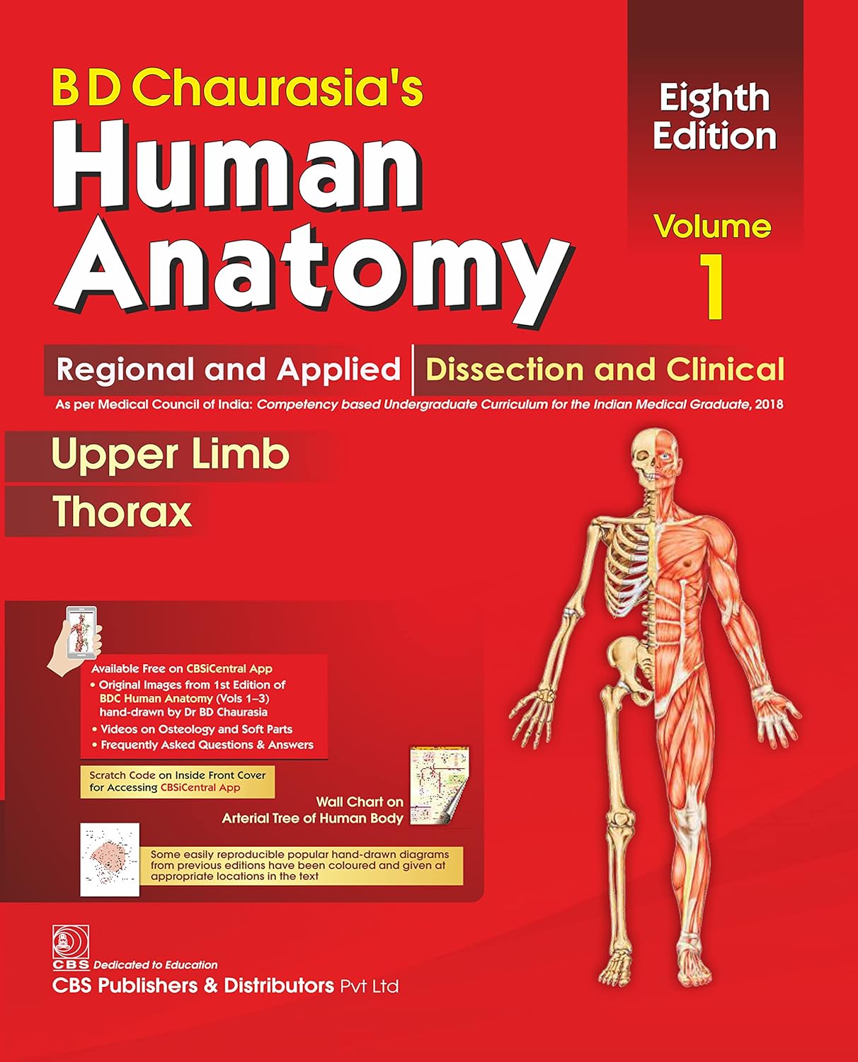BD Chaurasia’s Human Anatomy: Regional & Applied Dissection & Clinical, Vol. 1: Upper Limb & Thorax, 8e (PDF) BD Chaurasia’s Human Anatomy: Regional & Applied Dissection & Clinical, Vol. 1: Upper Limb & Thorax, 8e (PDF)
