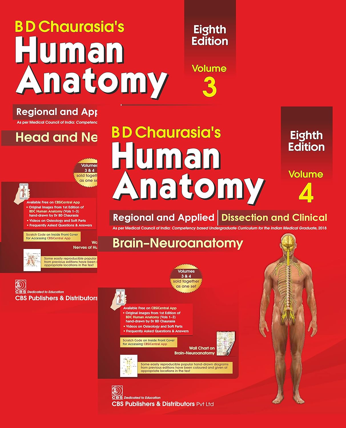 BD Chaurasia’s Human Anatomy: Regional & Applied (Dissection & Clinical) Vol. 3 & Vol. 4 (PDF) BD Chaurasia’s Human Anatomy: Regional & Applied (Dissection & Clinical) Vol. 3 & Vol. 4 (PDF)