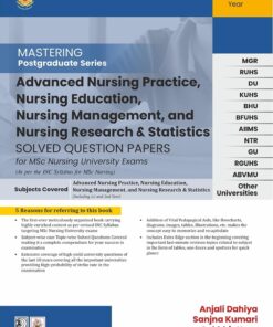 Advanced Nursing Practice, Nursing Education, Nursing Management,and Nursing Research & Statistics: Solved Question Papers (PDF)