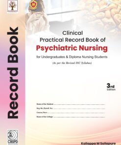 Clinical Practical Record Book of Psychiatric Nursing, 3rd Edition (PDF)