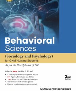 Behavioral Sceinces Sociology and Phychology for GNM Nursing Students, 2nd Edition (PDF)