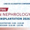 Penn Medicine New Horizons in Nephrology Updates in Kidney Transplantation 2026
