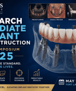 Pikos Institute Full Arch Immediate Implant Reconstruction Pikos Symposium 2025