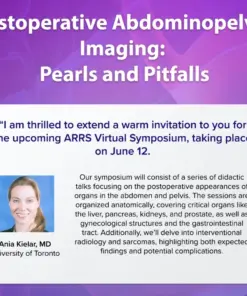American Roentgen Ray Society Postoperative Abdominopelvic Imaging Pearls and Pitfalls 2024