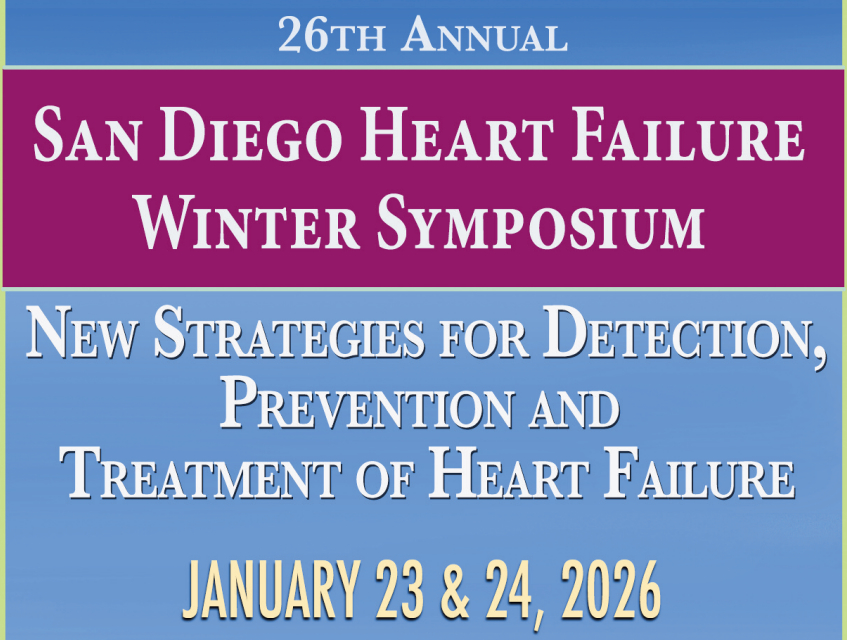 Complete Conference Management 26th Annual San Diego Heart Failure Winter Symposium 2026 Complete Conference Management 26th Annual San Diego Heart Failure Winter Symposium 2026