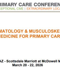 MER Primary Care Conferences Rheumatology & Musculoskeletal Medicine for Primary Care Mar 20-22, 2026