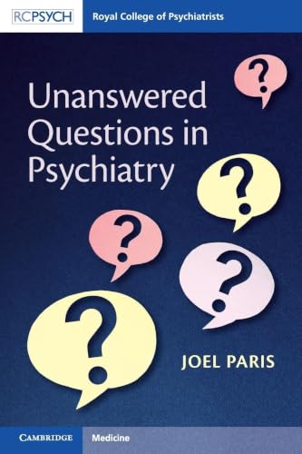 Unanswered Questions in Psychiatry (EPUB) Unanswered Questions in Psychiatry (EPUB)