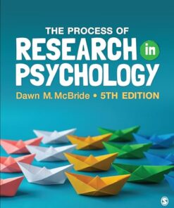 The Process of Research in Psychology, 5th edition (PDF)