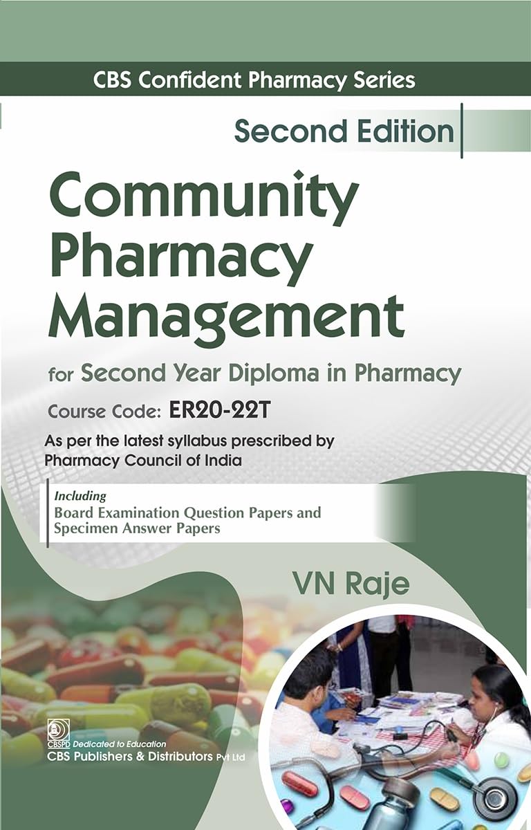 Community Pharmacy and Management for Second Year Diploma in Pharmacy, 2nd Edition (PDF) Community Pharmacy and Management for Second Year Diploma in Pharmacy, 2nd Edition (PDF)