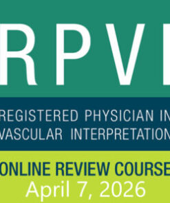 American Society of Echocardiography Registered Physician in Vascular Interpretation Online Review Course 2026
