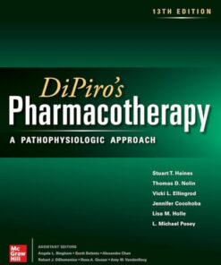 DiPiro’s Pharmacotherapy: A Pathophysiologic Approach, 13th Edition (EPUB)