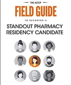 The ACCP Field Guide to Becoming a Standout Pharmacy Residency Candidate, 3rd Edition (EPUB)