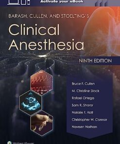 Barash, Cullen, and Stoelting’s Clinical Anesthesia, 9th edition (PDF)