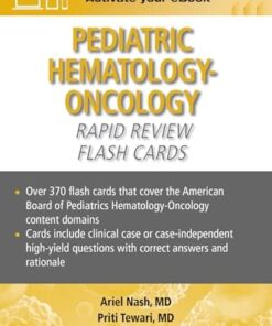Pediatric Hematology-Oncology Rapid Review Flash Cards (EPUB)