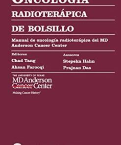 Oncología radioterápica de bolsillo. Manual de oncología radioterápica del MD Anderson Cancer Center (PDF)
