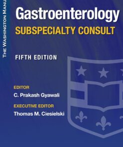 Washington Manual Gastroenterology Subspecialty Consult, 5th Edition (EPUB)