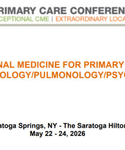 MER Primary Care Conferences May Internal Medicine for Primary Care Derm Pulm Psych May 22-24, 2026