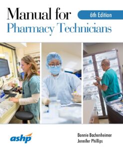 Manual for Pharmacy Technicians, 6th Edition (PDF)