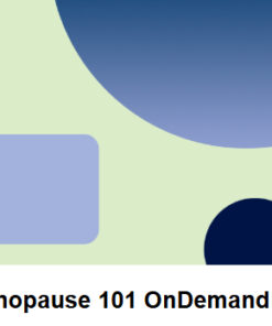 The Menopause Society Menopause 101 Course OnDemand 2025