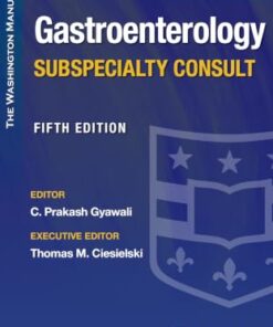 Washington Manual Gastroenterology Subspecialty Consult, 5th edition (EPUB)