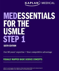 medEssentials for the USMLE Step 1: Visually mapped basic science concepts (USMLE Prep), 6th Edition(PDF)