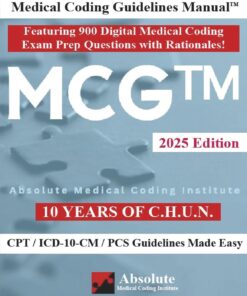 Medical Coding Guidelines (MCG©) Manual, 2025 Edition(PDF)
