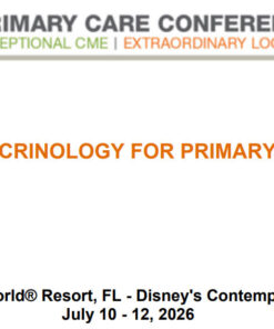 MER Primary Care Conferences Endocrinology for Primary Care Jul 10-12, 2026