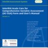 interRAI Child and Youth Mental Health (ChYMH) Assessment Form and User’s Manual: For use with In-patient and Community-Based Assessments, (Standard English Edition), 9.3.0 (PDF)