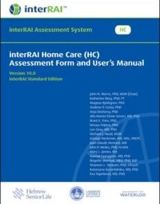 interRAI Home Care (HC) Assessment Form and User’s Manual (Standard English Edition), 10.0 (PDF)